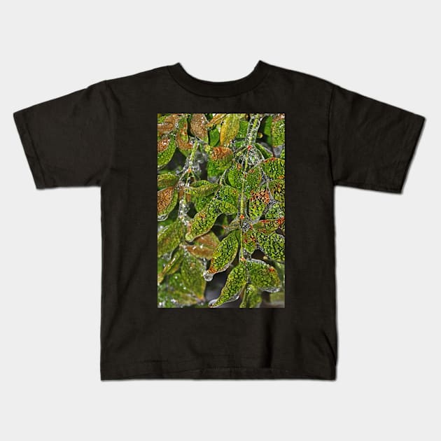 Alligator Holly Kids T-Shirt by EileenMcVey